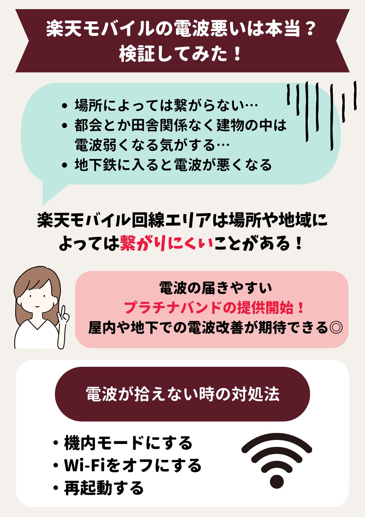 楽天モバイルの電波悪いは本当なのか検証｜パートナー回線が繋がらない理由 – ネットログ